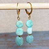 Amazonite Stone Jewelry Set (DESIREE)