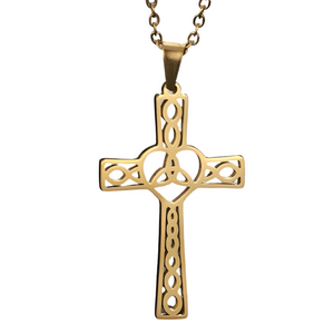 Celtic Cross Necklace (ORLA)