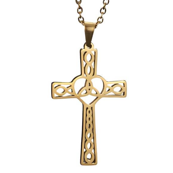 Celtic Cross Necklace (ORLA)