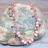 Pink Acrylic Anklet (LANE)