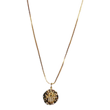 Hamsa Medallion Necklace (NAVA)