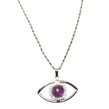 Evil Eye Amethyst Stone Necklace (THANA)