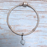 Aquamarine Stone Charm (Fits Pandora)