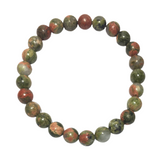 Men's Unakite Stone Bracelet