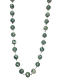 Green Spot Jasper Stone Necklace (SORENTO)