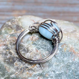 Amazonite Stone Ring Size 6.5 (DAPHNE-R1)