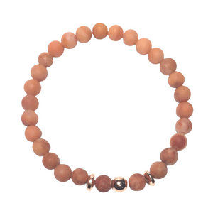 Peach Aventurine Stone Bracelet (ANTIA)