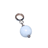 Aquamarine Stone Charm (Fits Pandora)