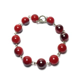 Red Acrylic Bracelet (AGGIE)