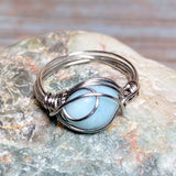 Amazonite Stone Ring Size 6.5 (DAPHNE-R1)