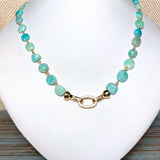 Amazonite Stone Jewelry Set (DESIREE)