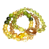 Earthy Amber Bracelet Stack (ALECTRONA)