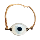 Evil Eye Tan Cord Bracelet (NAWAL)