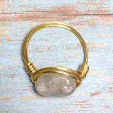 Labradorite Stone Ring Size 9.5 (MISHA-RG)