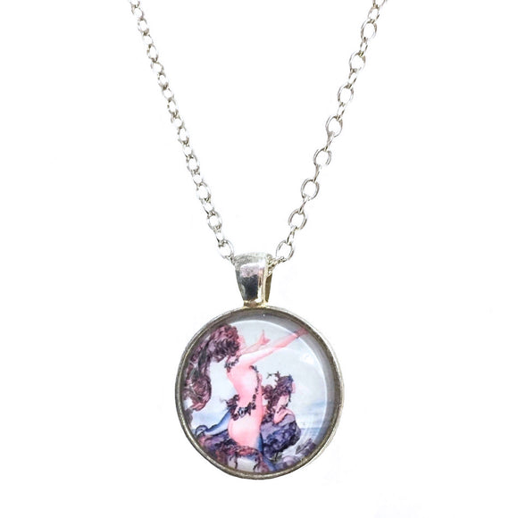 Mermaids Glass Dome Necklace (SIREN)