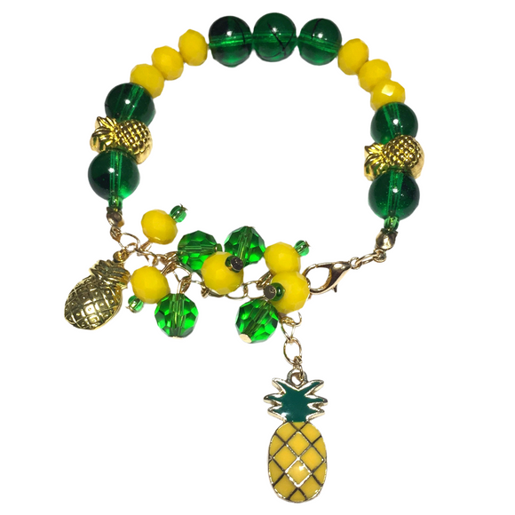 Pineapple Yellow Green Bracelet (ANANAS)