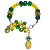 Pineapple Yellow Green Bracelet (ANANAS)