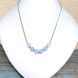 Aquamarine Stone Jewelry Set (NICOLE)