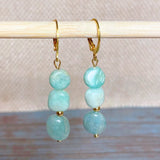 Amazonite Stone Jewelry Set (DESIREE)