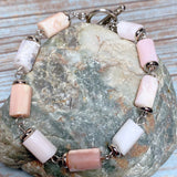 Pink Opal Stone Bracelet (ABIGAIL)