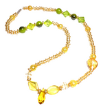 Earthy Amber Necklace (ALETHEA)