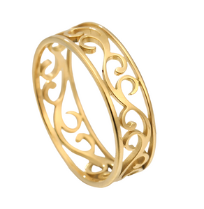 Wave Outline Ring (VENELIA)