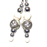 Howlite Stone Earrings (MAYA)