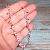 Pink Acrylic Anklet (LANE)