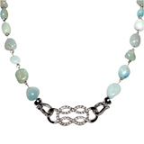 Amazonite Stone Necklace (DAPHNE-N)