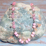 Pink Acrylic Anklet (LANE)