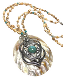 Seashell Howlite Necklace (KAYANNA)