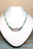 Amazonite Stone Necklace (DAPHNE-N)