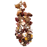 Earth Tones Stone Chunky Bracelet (ATHENA)