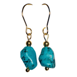 Howlite Stone Earrings (DIMITRA-E)