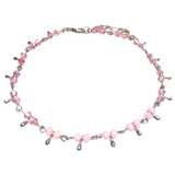 Pink Acrylic Anklet (LANE)