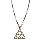 Celtic Knot Bronze Chain Necklace (SHANE)