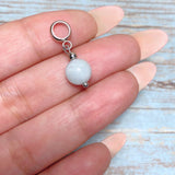 Aquamarine Stone Charm (Fits Pandora)