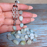 Amazonite Stone Necklace (DAPHNE-N)