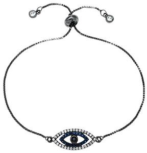 Evil Eye Rhinestone Bracelet (SALIMA)