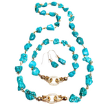 Howlite Stone Jewelry Set (DIMITRA)