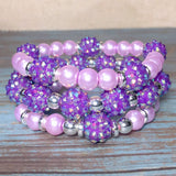 Purple Bracelet Stack (ACONITE)