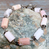 Pink Opal Stone Bracelet (ABIGAIL)