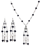 Goddess Black Clear Glass Crystal Set (ALESSA)