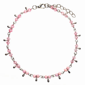 Pink Acrylic Anklet (LANE)