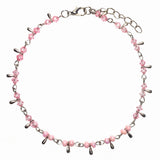 Pink Acrylic Anklet (LANE)