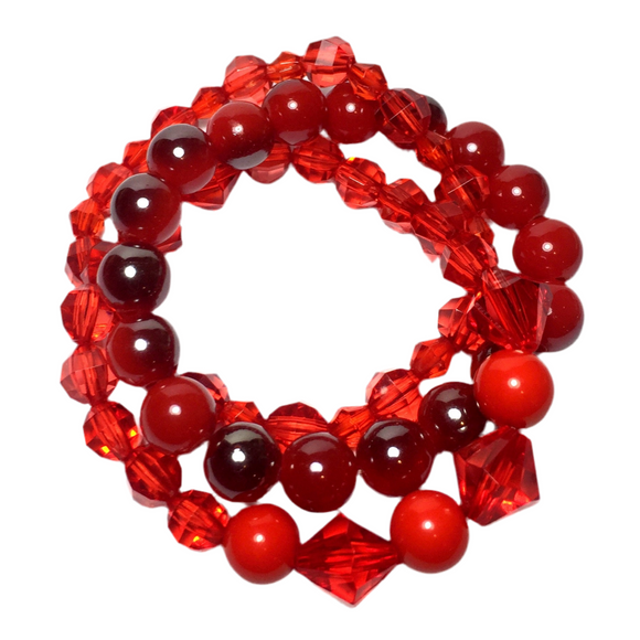 Red Layered Bracelet (AGDA)