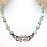 Amazonite Stone Necklace (DAPHNE-N)