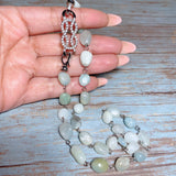 Amazonite Stone Necklace (DAPHNE-N)