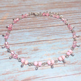 Pink Acrylic Anklet (LANE)