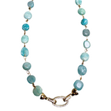 Amazonite Stone Jewelry Set (DESIREE)